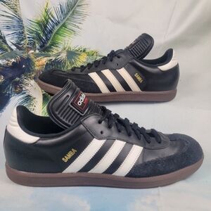 Adidas Samba Classic Black White Sneakers Mens 11